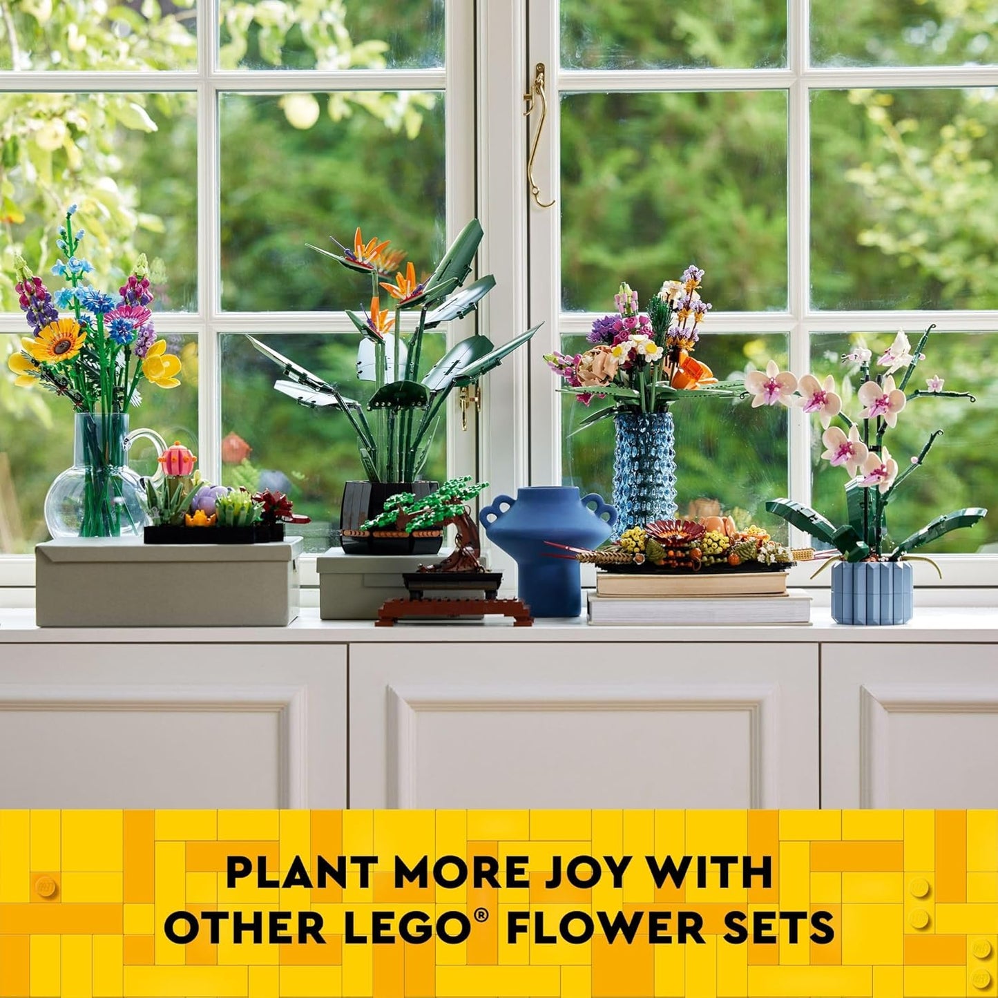 LEGO Cherry Blossom Building Toy for Kids, Girls & Boys, Ages 8+ - Artificial Cherry Blossom Decor for Home & Display - Creative Gift Idea for Plant & Flower Lovers - 40725