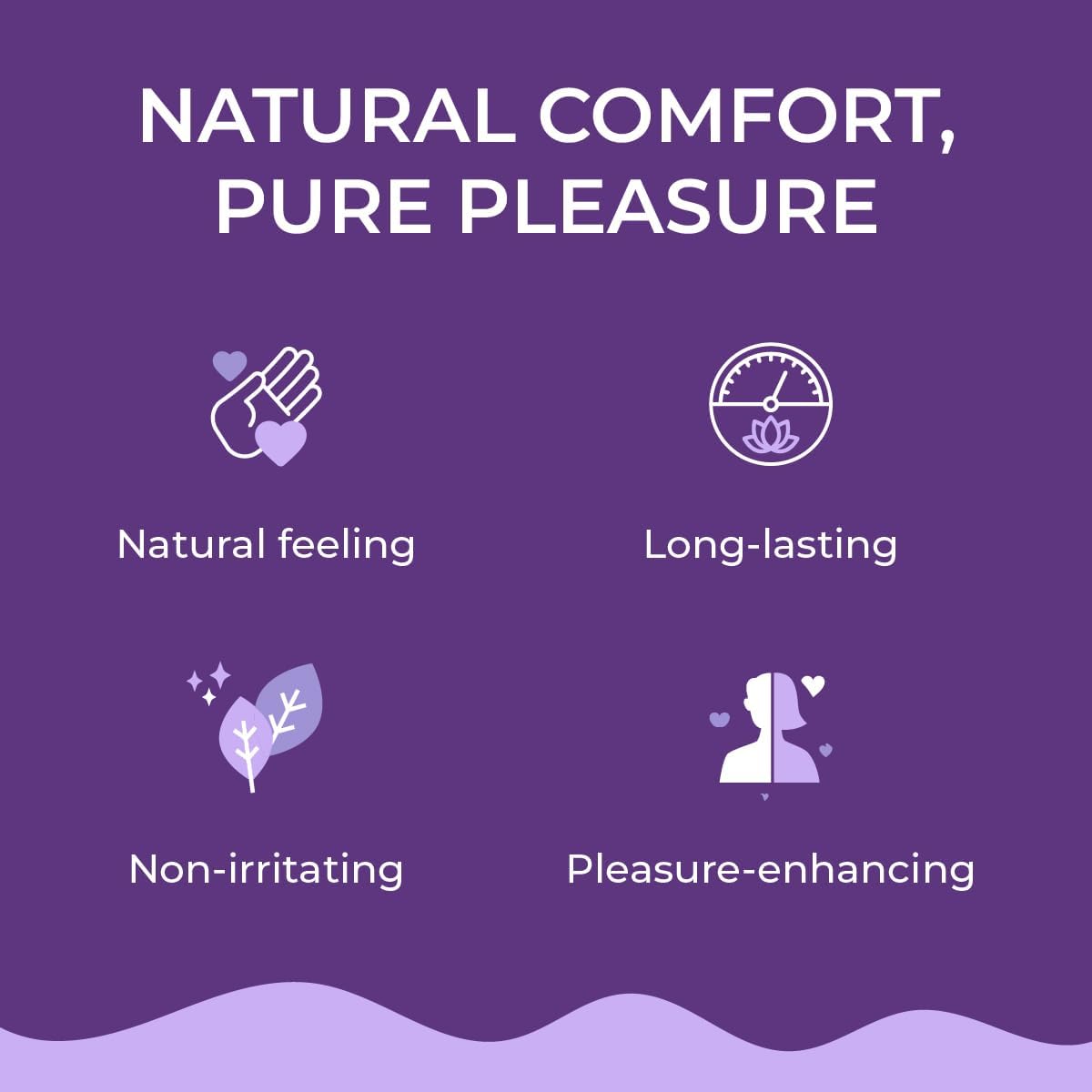 Blossom Lube Organics Personal Lubricant for Women 4 Fl Oz - pH Balanced, Non-Irritating, Water Based Personal Lubricant, Free of Harsh Ingredients, Toy Friendly