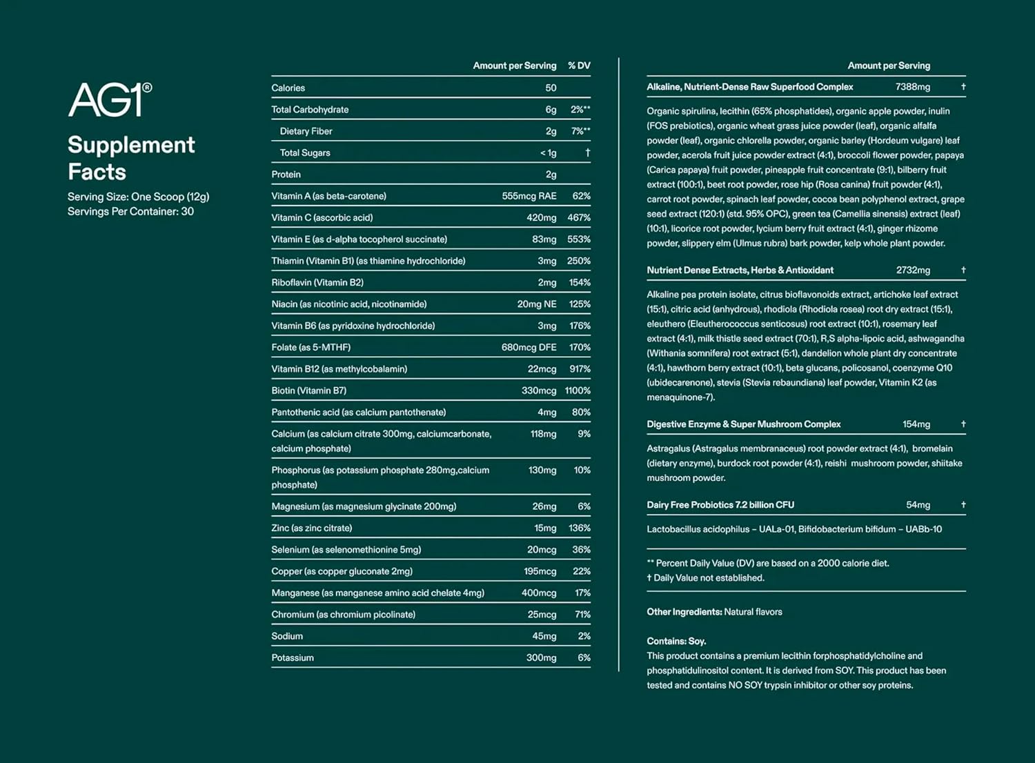 AG1 Greens Powder Refill Pouch – 75 Vitamins, Multivitamin & Probiotic | Gut Health Support | Vegan, Keto, Gluten Free | Athletic Greens Supplement - Pouch Only, Classic Formula