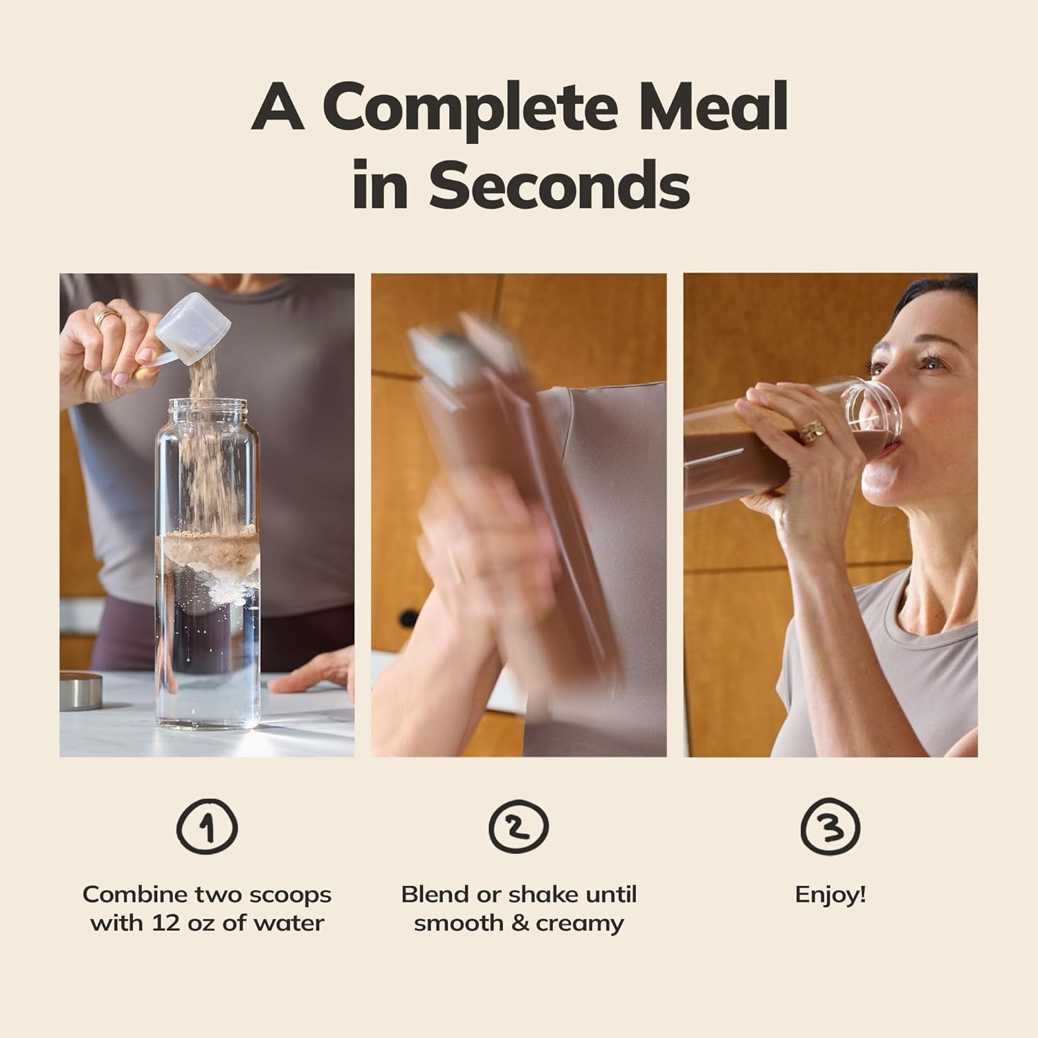 Ka’Chava Whole Body Meal Shake Chocolate 2 lb – Vegan Protein Powder with 85+ Superfoods & Greens – Plant-Based Meal Replacement with Probiotics & Digestive Enzymes – Gluten & Dairy Free (15 Servings)