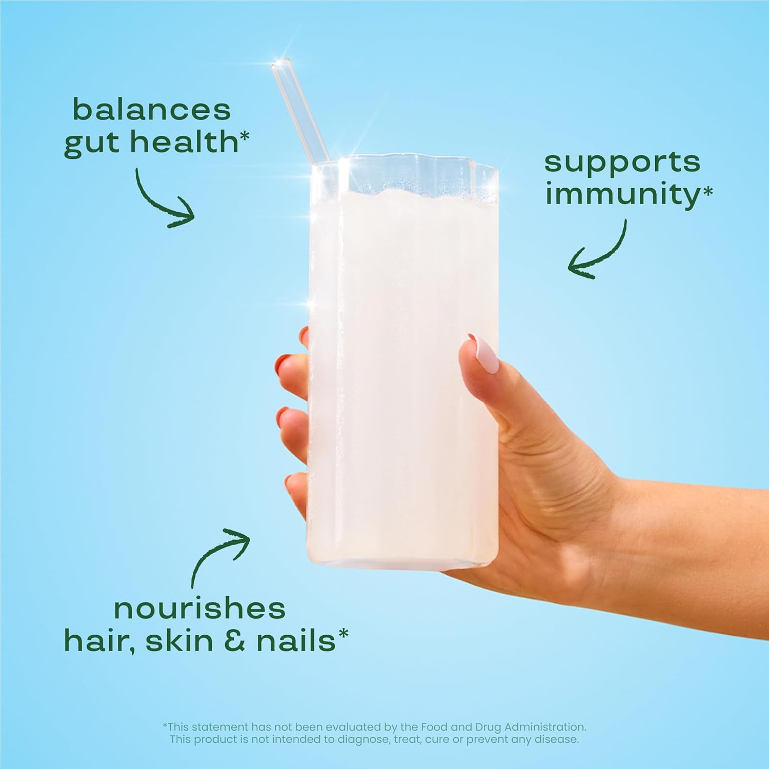 Bloom Nutrition Bovine Colostrum Powder with Vitamin B-12 for Gut Health, Immune Support, Hair Growth & Beauty Supplement | Unflavored, 25 Servings