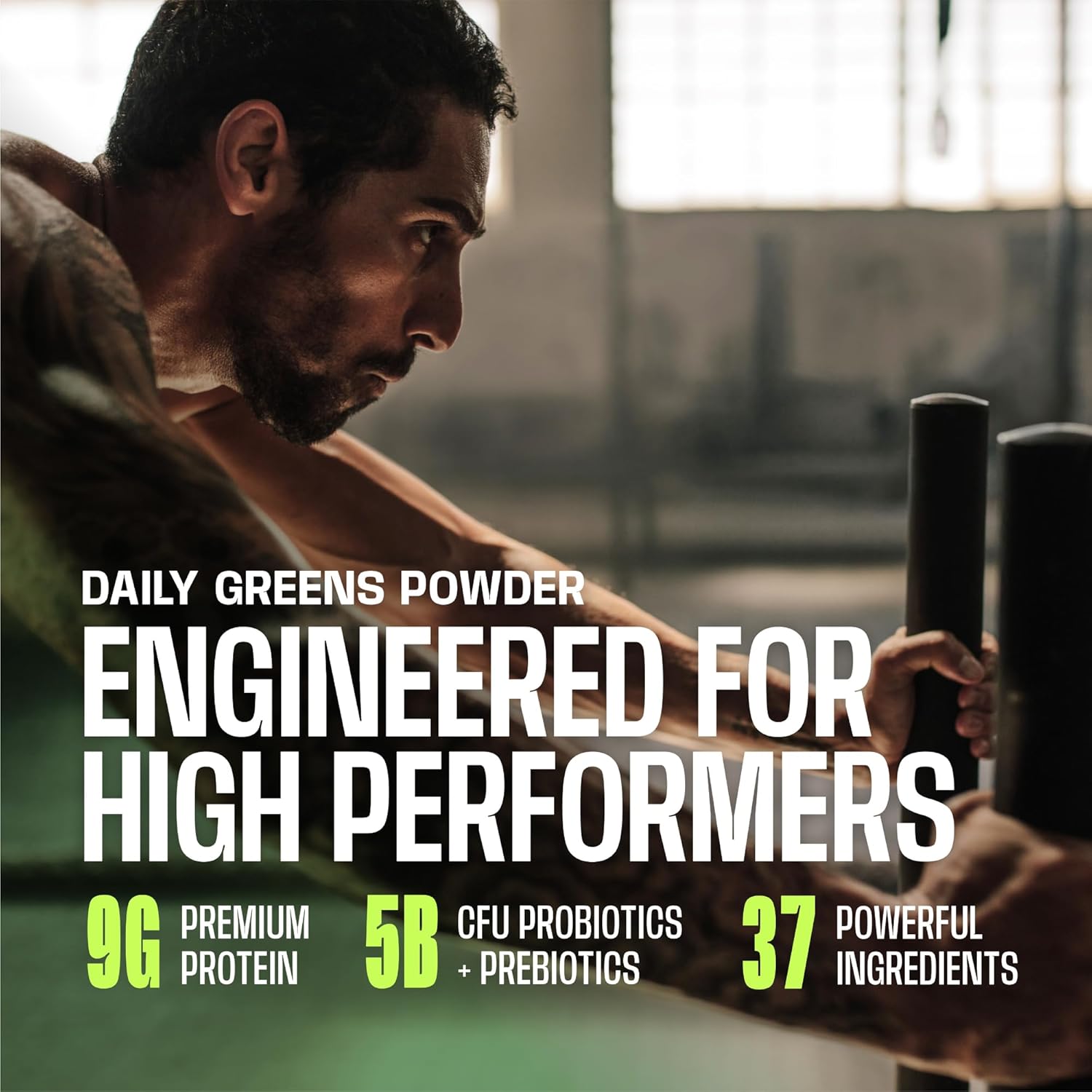 Frog Fuel Performance Greens Protein Powder, Nano-Hydrolyzed Grass Fed Protein Greens Powder, 5B CFU Probiotics/Prebiotics, 9G Protein, 7 EAAs, Energy & Muscle Support, Lemon Lime 30 Servings