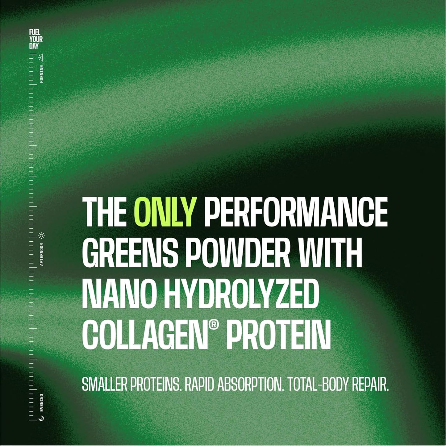 Frog Fuel Performance Greens Protein Powder, Nano-Hydrolyzed Grass Fed Protein Greens Powder, 5B CFU Probiotics/Prebiotics, 9G Protein, 7 EAAs, Energy & Muscle Support, Lemon Lime 30 Servings