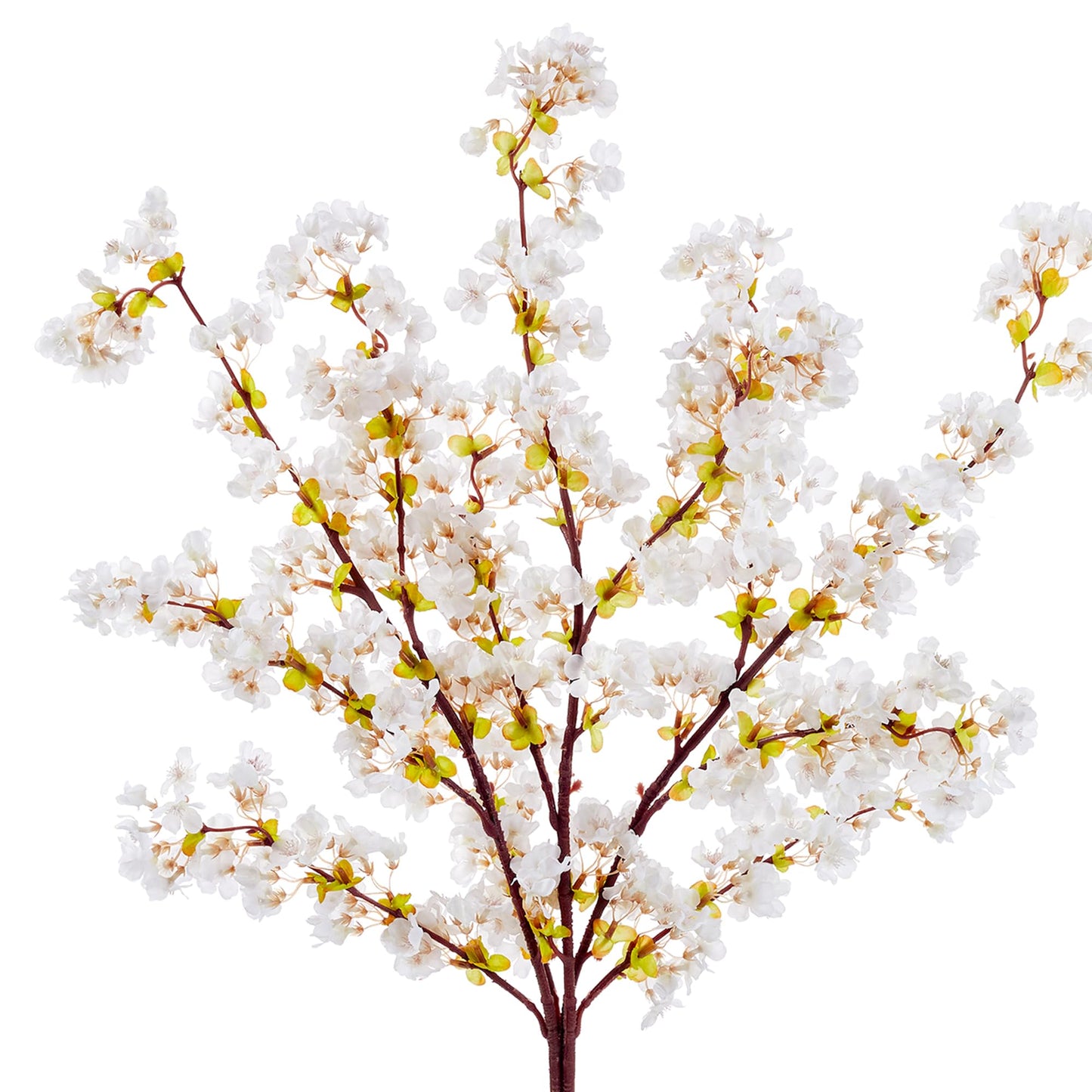 SITUMEIZI 6Pcs Artificial Cherry Blossom Branches Decor Fake Flowers 16" Silk Faux Flowers for Decoration Spring Peach Bouquet Home Wedding Bedroom Party Japanese Garden Table Centerpiece Decor(Pink)